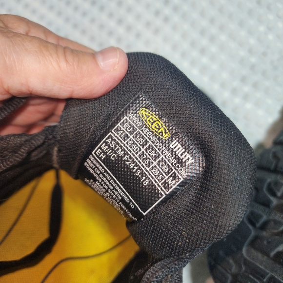 KEEN GUC WOMENS SZ 8.5 UTILITY VISTA  ENERGY INDUSTRIAL WORK SNEAKERS COMPOSITE - Picture 10 of 11